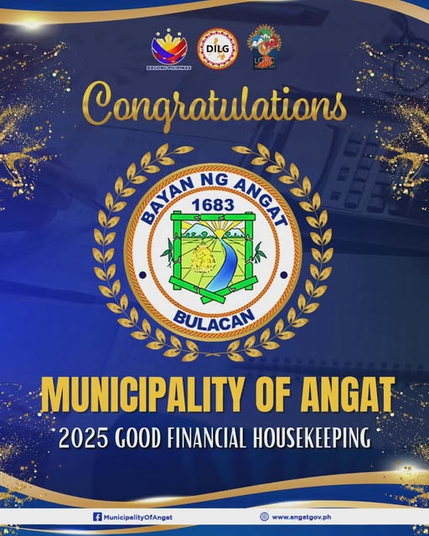 LGU Angat, Ginawaran ng DILG ng Good Financial Housekeeping Award