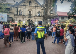 PNP Angat, Nagsagawa ng ‘Police Presence’ sa Sta. Monica Church
