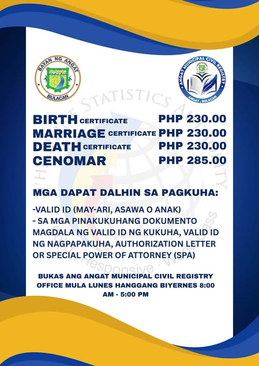 Bagong Batch ng PSA Document Requests para sa Hulyo 16–22, Inianunsyo ng Angat MCRO