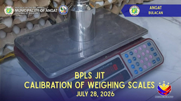 BPLO at MTO Angat, Nagsagawa ng Calibration Activity para sa Proteksyon ng mga Mamimili