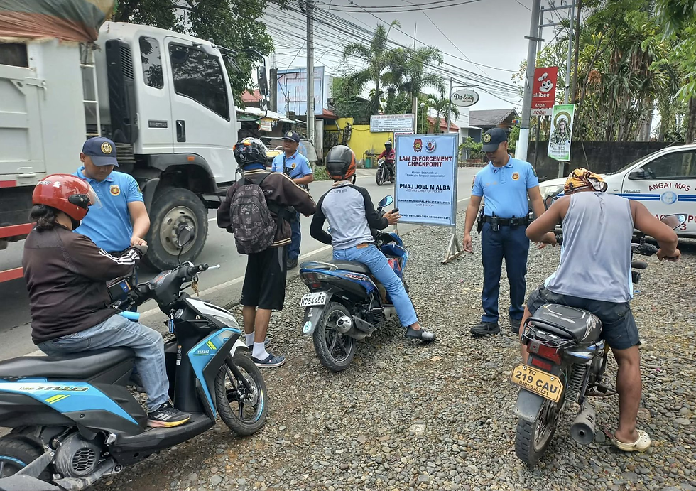 Angat MPS, Naglunsad ng Anti-Criminality Checkpoint sa San Roque