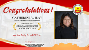 Dalawang Guro sa San Rafael, Pasado sa National Assessment!