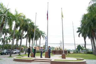 PESO, Nanguna sa Lingguhang Flag Ceremony sa Munisipyo