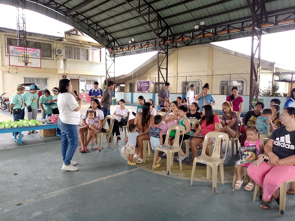 RHU Angat, Nagsagawa ng Christmas Outreach at Family Planning Seminar sa Sta. Cruz