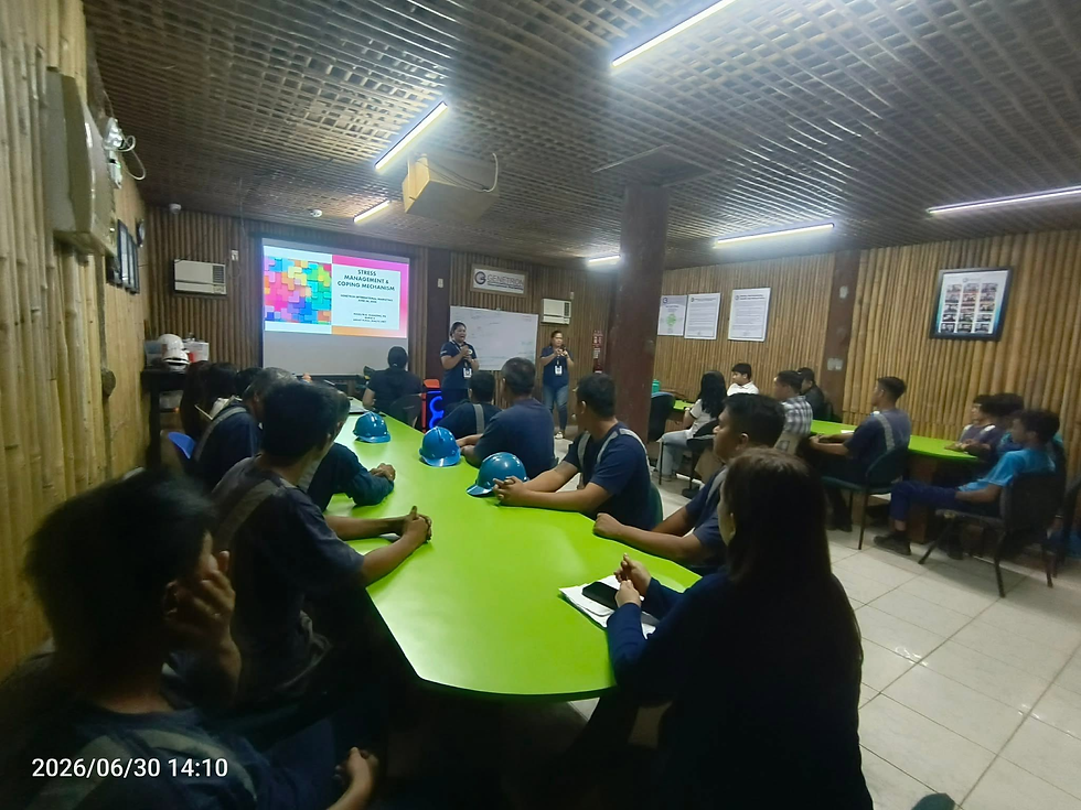 RHU Angat, Naghatid ng Health Lecture at Information Drive sa Isang Kompanya sa Sulucan