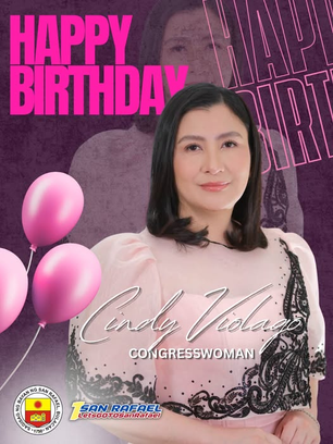 Happy Birthday, Ma'am Cindy Violago!