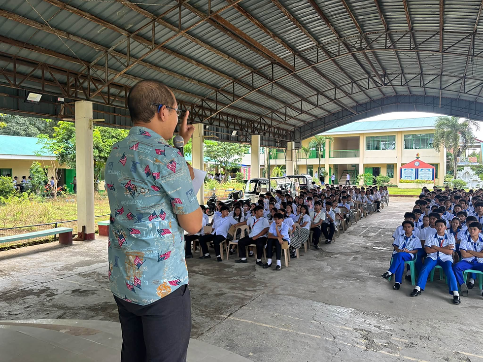 PESO Angat, Nagdaos ng Career Development Support Program sa Binagbag National High School