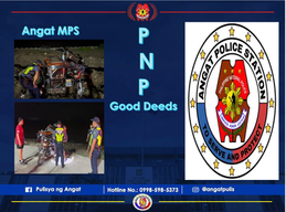 PNP GOOD DEEDS: Dalawang Pulis-Angat, Mabilis na Sumaklolo sa Naaksidenteng Tricycle Driver sa Brgy. Sta. Lucia