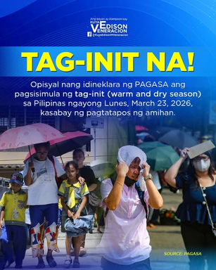 PAGASA, Idineklara ang Simula ng Tag-init Ngayong Marso 23
