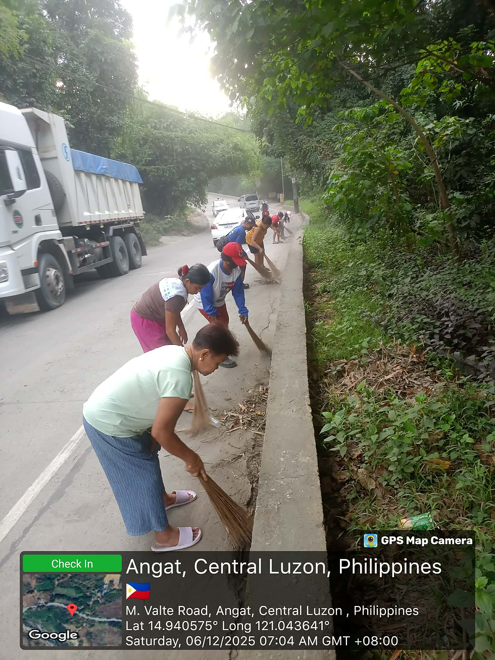 Barangay Baybay, Nakiisa sa Paglilinis ng Sitio Luntiang Parang