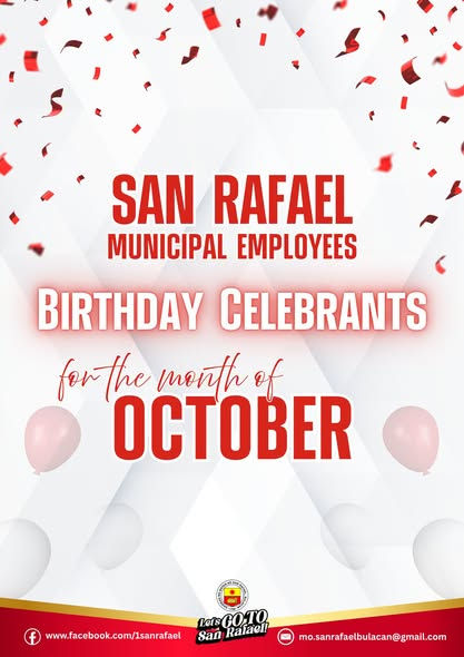 Pagbati sa October Birthday Celebrants!