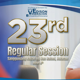 Ika-23 Regular Session ng Sangguniang Bayan, Matagumpay na Idinaos