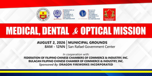 Libreng Medical, Dental, at Optical Mission, Isasagawa sa Pamahalaang Bayan ng San Rafael