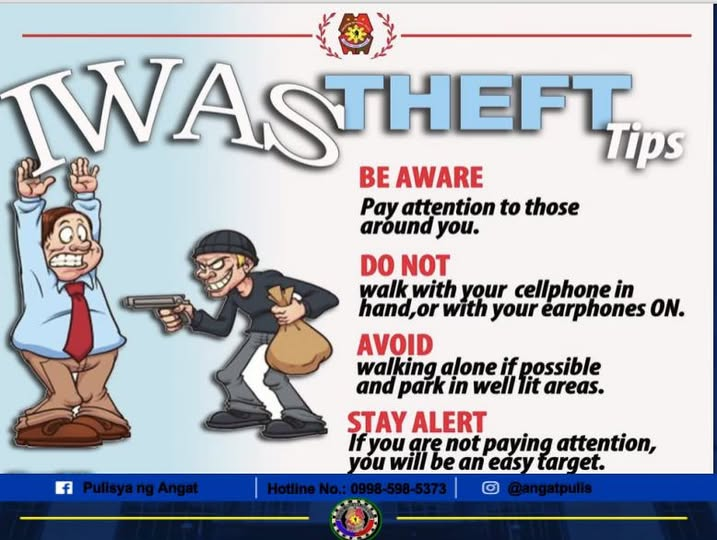 Angat MPS, Nagbigay Babala Kontra Nakawan