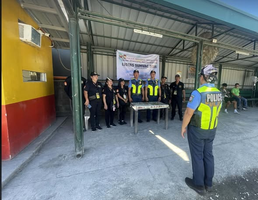 Angat PNP at Force Multipliers, Nagbantay sa Sta. Monica Bus Terminal