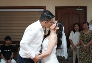 Pagbati sa Dalawang Bagong Mag-asawa sa San Rafael