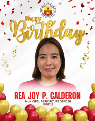 Maligayang Kaarawan Ma'am Rea Joy Calderon!