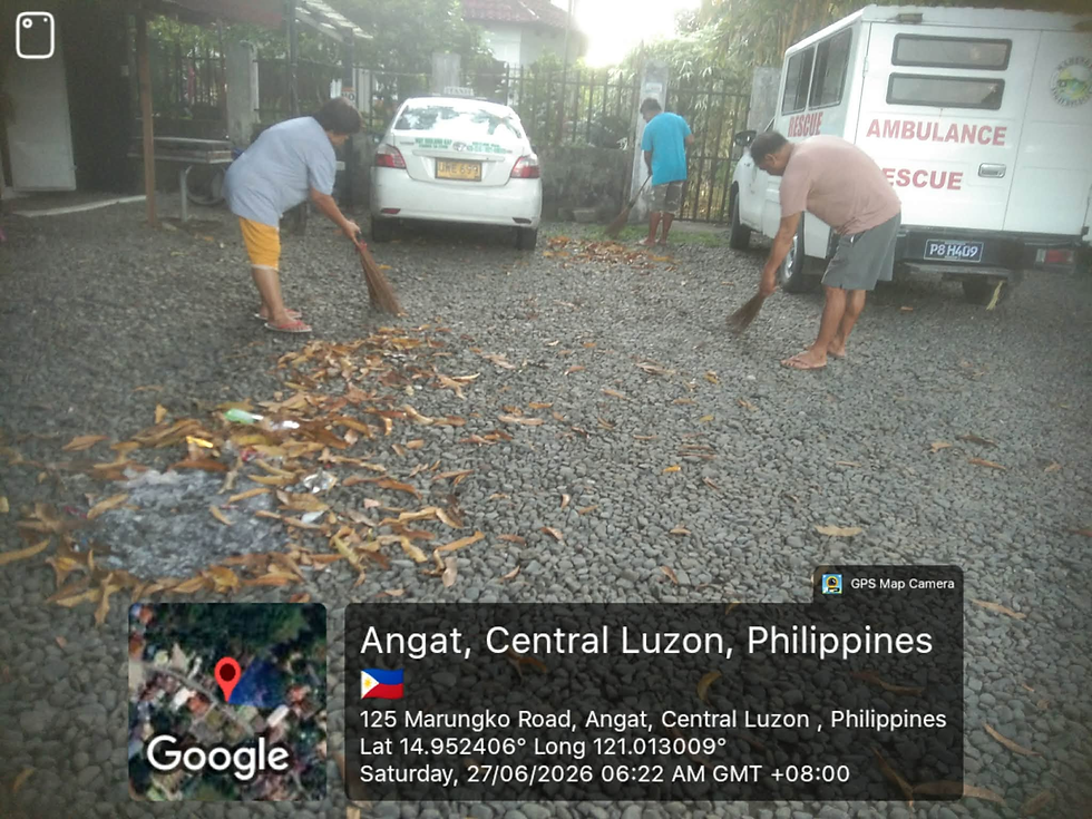 Bayanihan sa Katapusan ng Buwan: Weekly Clean-Up Drive sa Brgy. Marungko