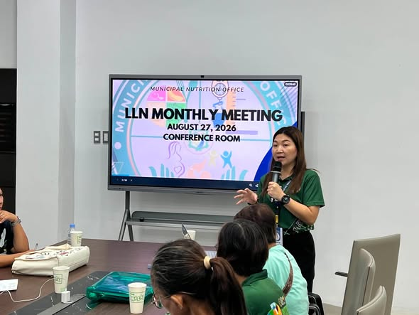 Kalusugan ng mga Bata at Pamamahagi ng Bigas, Tinalakay ng Angat Nutrition Office at LLN