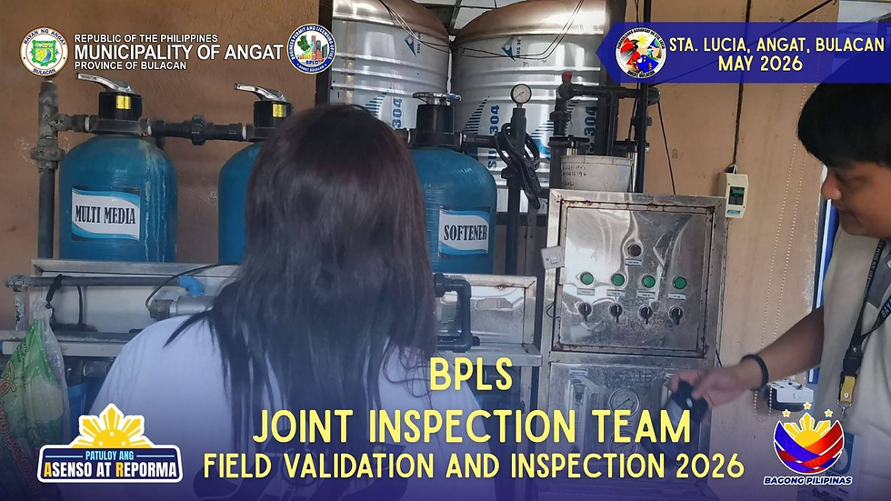 Joint Inspection Team ng Angat, Muling Umikot para sa Ligtas at Legal na Pagnenegosyo; Suporta sa MSMEs, Isinusulong