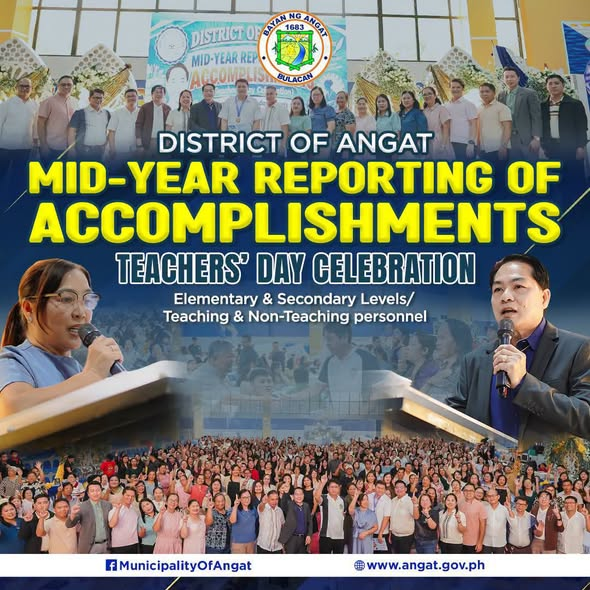 Mga Gurong Angatenyo, Binigyang-Pagkilala sa District Mid-Year Reporting at Teachers' Day Celebration