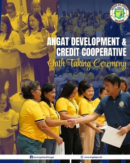 Angat Development and Credit Cooperative Officers, Pormal nang Nanumpa sa Tungkulin