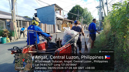 Clean-Up Drive at Road Clearing sa Brgy. Sulucan, Matagumpay na Isinagawa