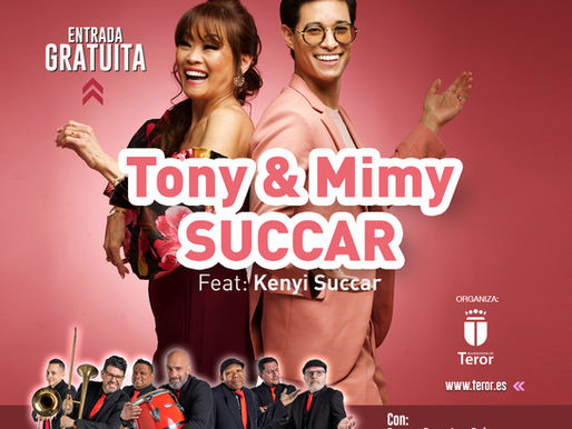 Tony y Mimy Succar, grandes protagonistas del 30.º Festival Latino Villa de Teror