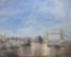 Tower Bridge 516, 72.7x90.9cm, Mixed media and acrylic on canvas, 2022