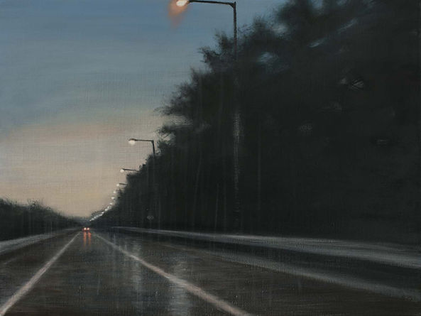 늦은 출발(A late departure) 45.5x60.