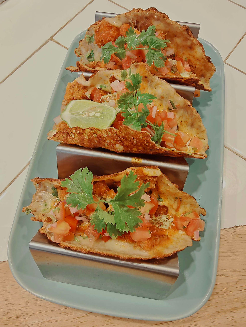 Cauliflower Queso Tacos Mexe Chennai