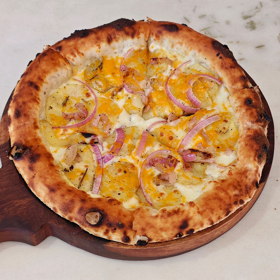 Lyonnaise Potato Pizza Roastea Bangalore