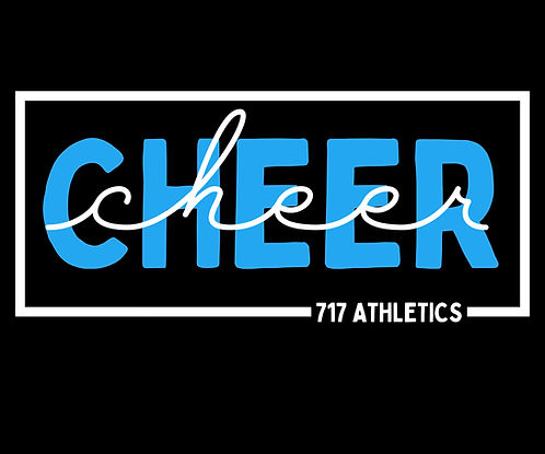 Cursive Cheer Tee | 717 Athletics