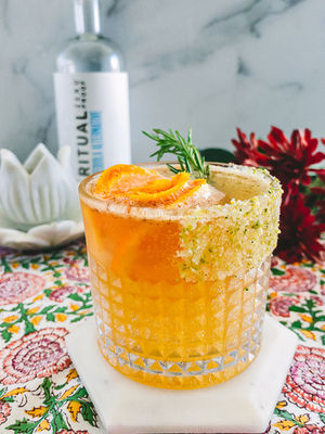 Cider Chaat Masala Mocktail