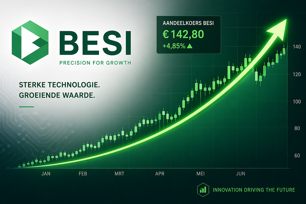 Besi bevestigt groei-ambitie: AI en hybrid bonding stuwen sterke Q1-resultaten