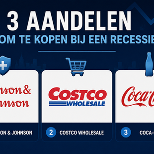 Dit zijn 3 veilige aandelen die beleggers massaal kopen uit angst voor een recessie
