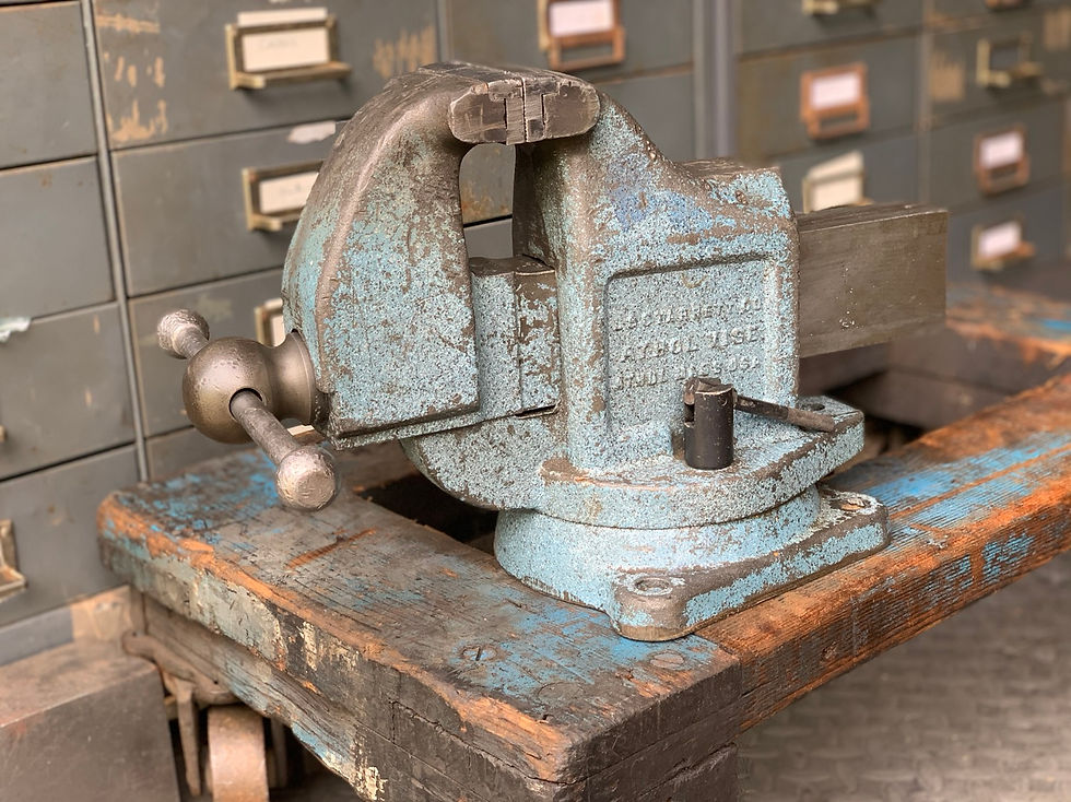 Thumbnail: LS Starrett Co Athol 923-1/2 Vise