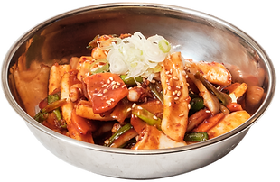 stir-fried squid dish