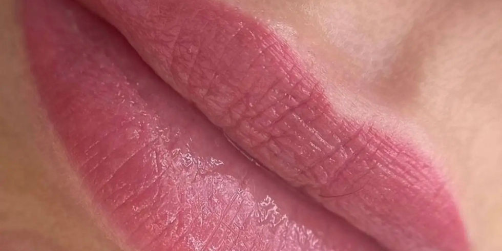 PMU Day to Night Lip Blush Treatment results by Nicole O'Grady - Olivia Cole | Luxury Permanent Makeup Clinic