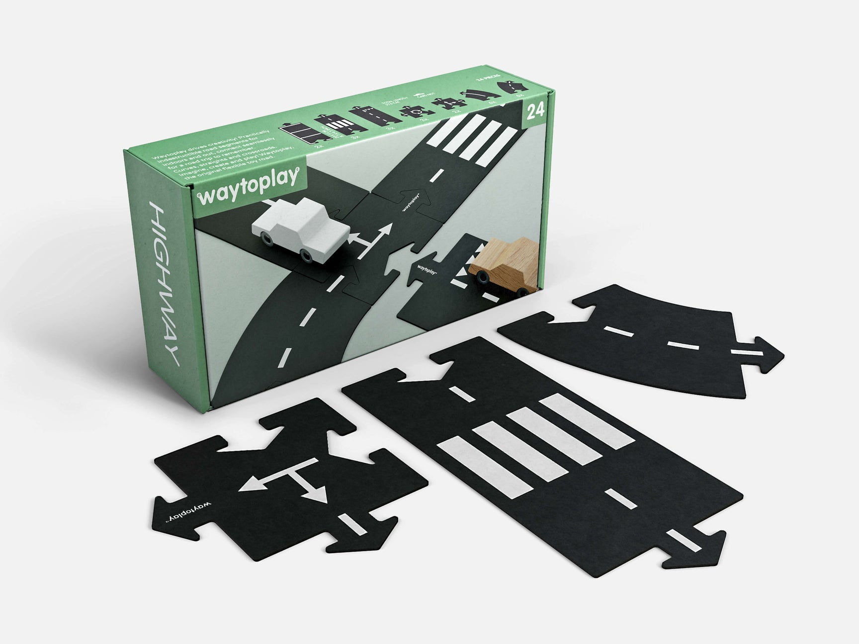 Large Flexible Toy Road Set - Highway