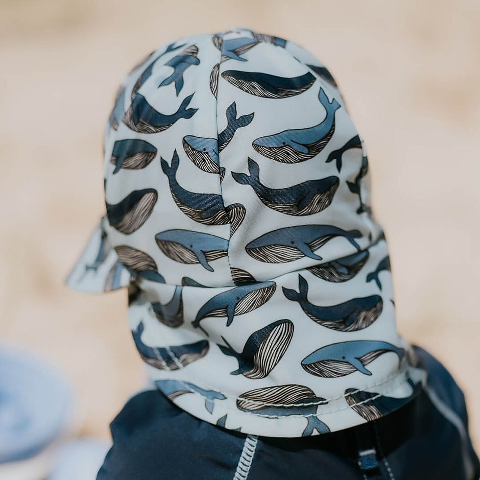 Thumbnail: Kids Swim Legionnaire Beach Hat - Whale