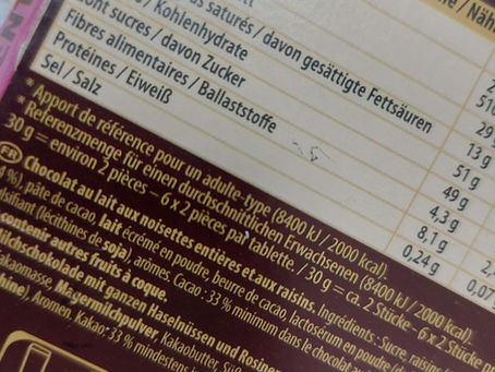 Nouvelle intervention avec ADH sur la lecture des etiquettes