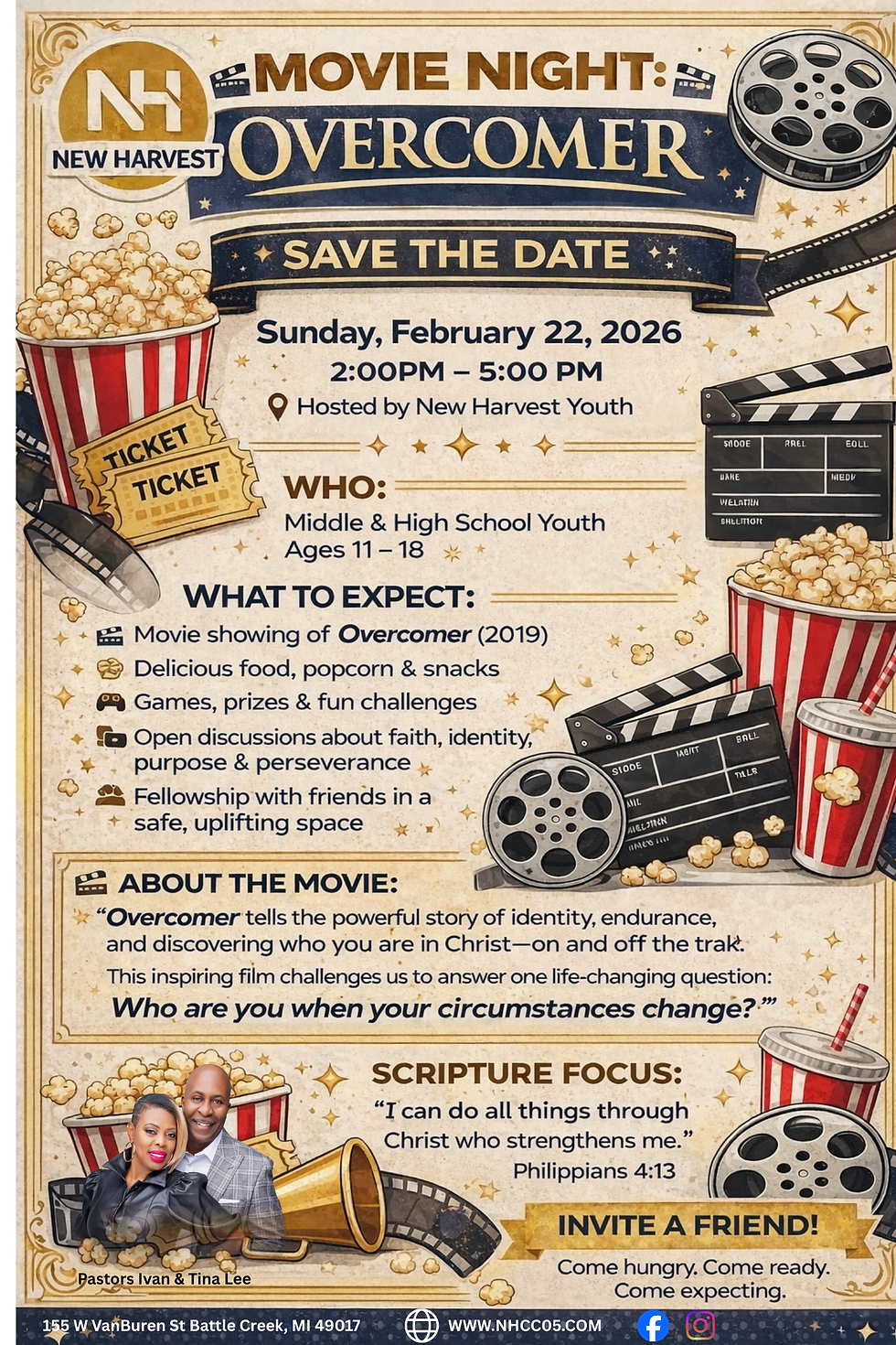 NHCC Youth Movie Night