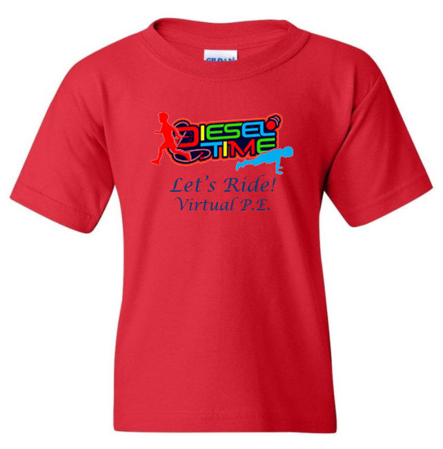 Thumbnail: Diesel Time Youth Virtual P.E. Tshirts