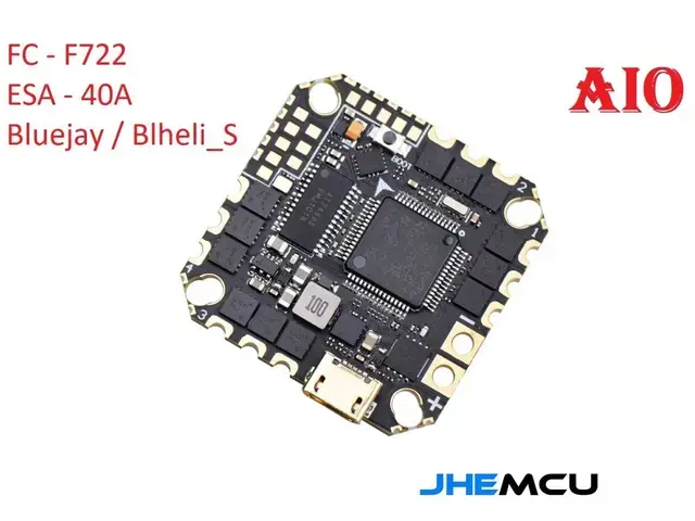 JHEMCU - GHF722AIO, 25.525.5 , F722 , AIO, Bluejay , BLHELI-S