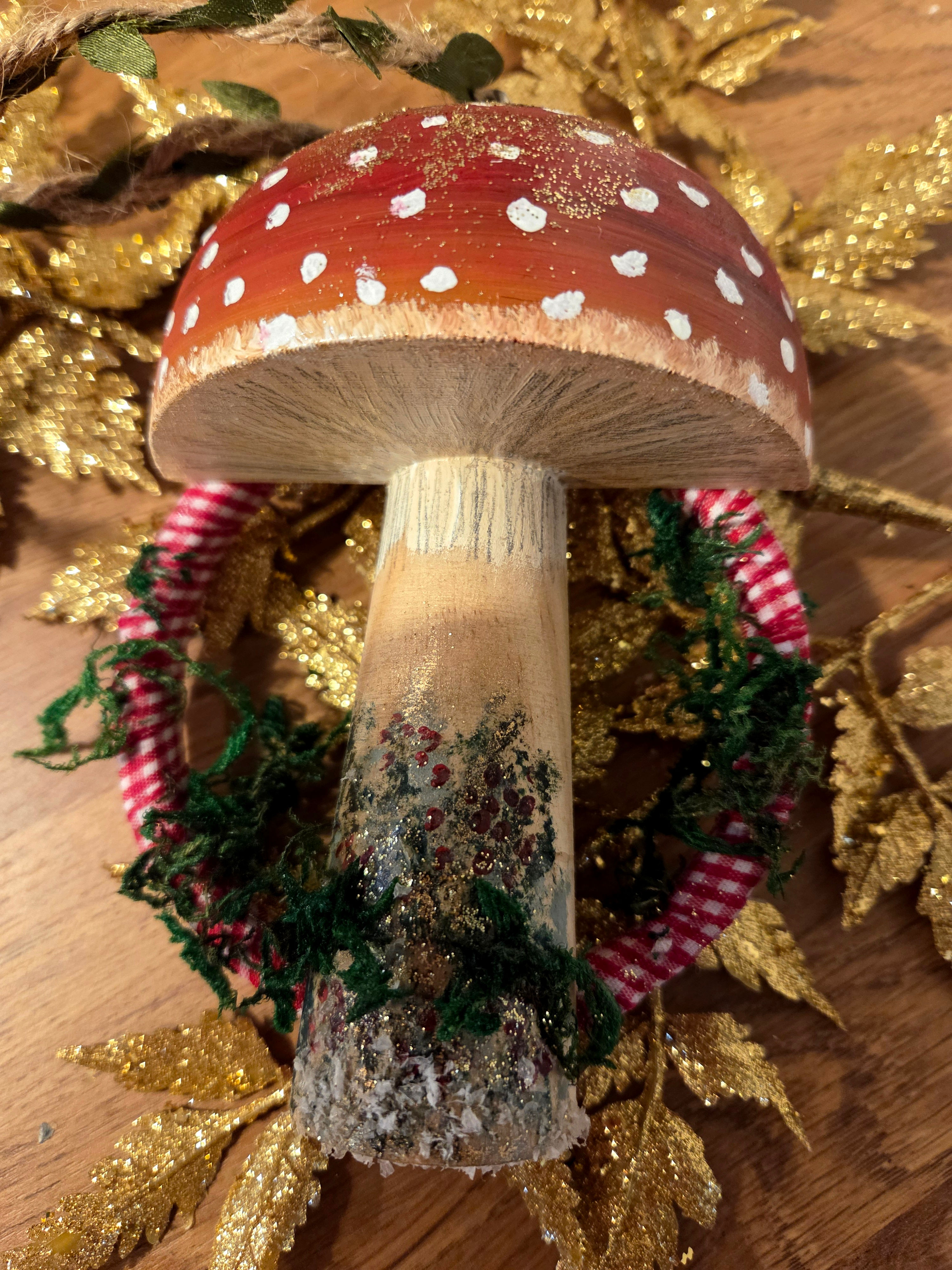 Mushroom tree decoration