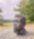 The bronze sculpture of Jean-Baptiste Point DuSable created by Erik Blome is titled Explorer.
