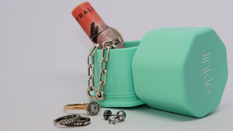 Thumbnail: Jinkle accessories holder in Tidal Teal colour