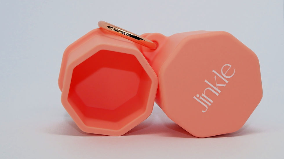 Thumbnail: Jinkle accessories holder in Court Coral colour