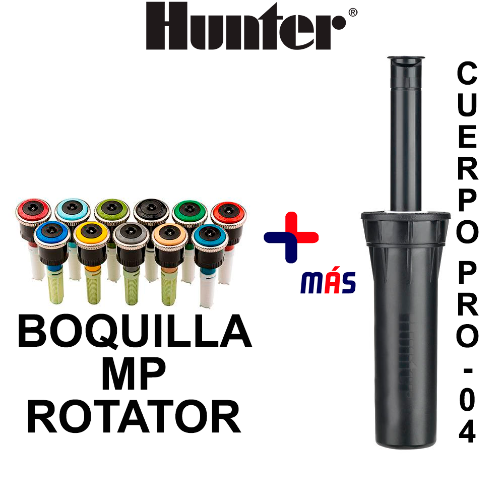CUERPO PRO 04 Y BOQUILLA MP ROTATOR HUNTER
